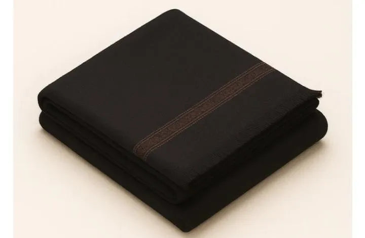 1 Pc Men's Velvet Printed Shawl