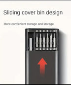 24-in-1 Precision Screwdriver Set | Magnetic Mini Screwdriver Bit Kit for Electronics, Mobile & Computer Repair | Multi-Functional Repair Tool Kit with Case