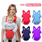 2 in 1 Baby Carrier Bag for Infants | Adjustable Ergonomic Baby Carrier with Hip Seat | Hands Free Front Baby Carrier for Newborns & Toddlers