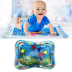Inflatable Tummy Time Water Mat | Baby Sensory Water Play Mat | Infant Activity Floor Play Mat for Infants & Toddlers