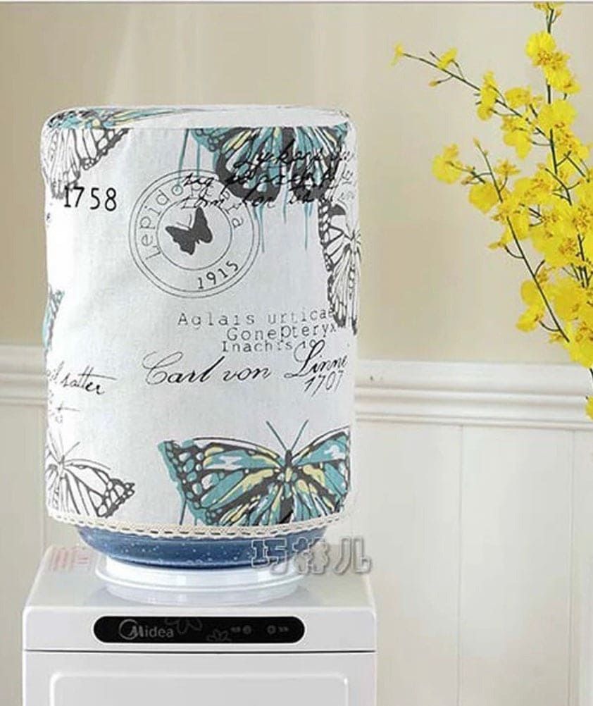 Water Dispenser Bottle Cover | Reusable Fabric Gallon Bottle Dustproof Protector Cloth | Decorative Printed Water Jug Cover for Home & Office | Random Colors and Designs