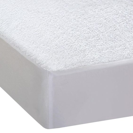 Waterproof Mattress Protector King Size (6 x 6.5 Feet) | Fitted Bed Sheet Style Mattress Cover | Soft Cotton Waterproof Bed Cover for Double Bed | Washable Mattress Protector Against Spills & Dust
