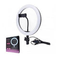 26cm Dimmable LED Ring Light with Mobile Holder | RGB Selfie Ring Light for Makeup, Live Streaming, YouTube & Photography (No Stand Included)