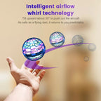 LED Flying Spinner Ball Toy | Hand Controlled Hover Flying Orb | Rechargeable Light Up Rotating Mini Flying Toy for Kids