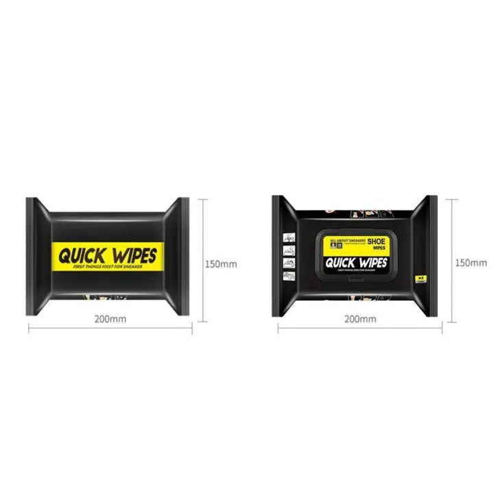 30 Pcs Shoe Cleaning Wet Wipes | Deep Cleaning Disposable Shoe Cleaner Pads | Instant Sneaker & Leather Shoe Wipes for Dirt Removal | Portable Travel Shoe Care Wipes for Men & Women