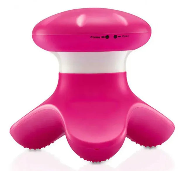 Electric Portable Mini Body Massager | USB & Battery Operated Handheld Massager for Head, Neck, and Shoulder | Compact Relaxation Tool for Men & Women (Batteries Not Included)