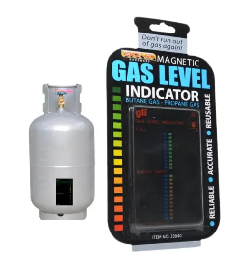 Magnetic Gas Level Indicator | LPG & Propane Gas Cylinder Level Gauge | Fuel Gas Tank Indicator Strip for Household Use