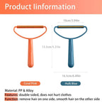 Portable Manual Lint Remover | Reusable Fabric Lint Cleaner Brush for Clothes, Sweaters, Wool & Coats | Pet Hair, Dust & Fuzz Remover Tool for Carpet, Sofa & Clothing Maintenance