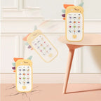 Unicorn Baby Silicone Phone Toy | Kids Learning Phone with Music | Soft Touch Pretend Play Phone for Toddlers