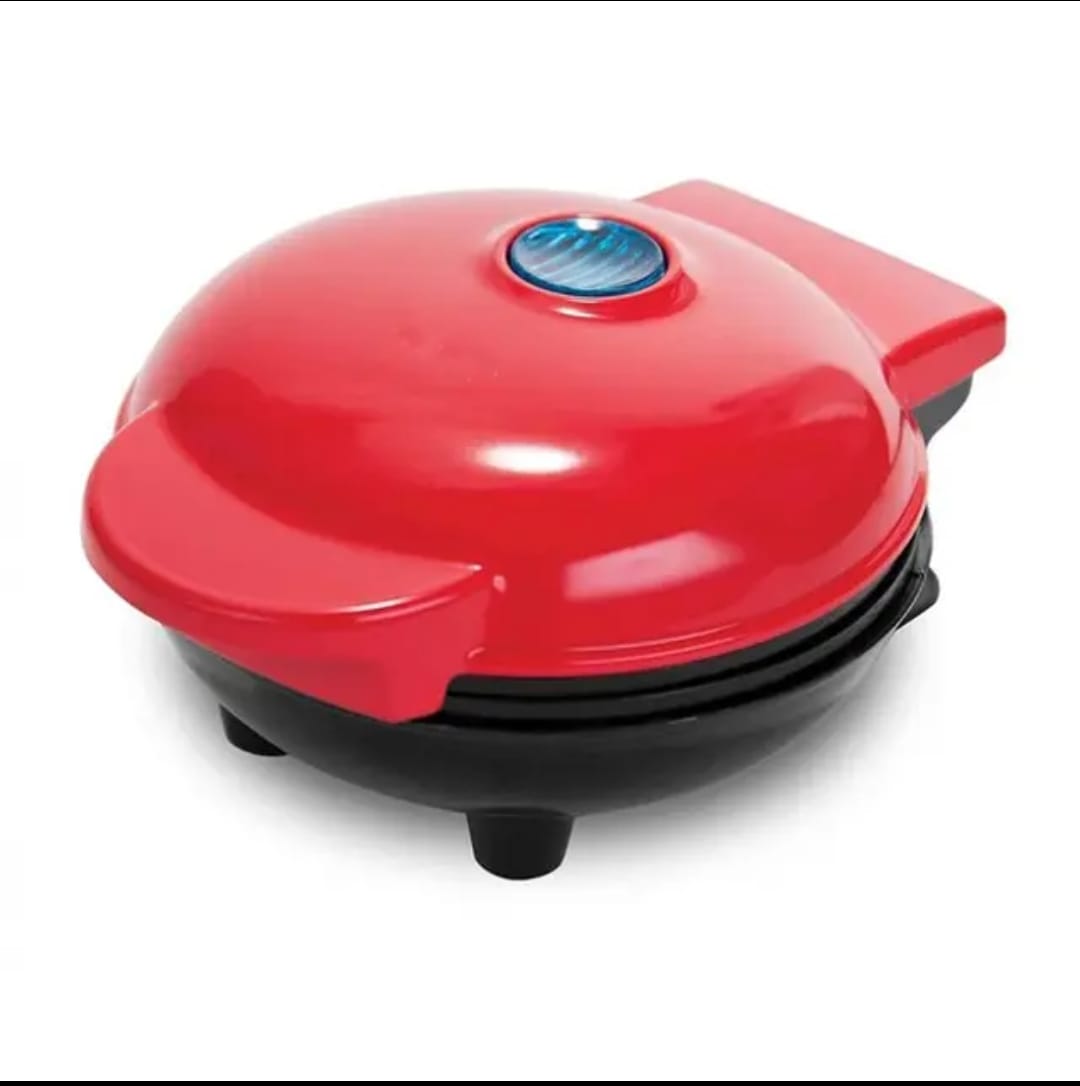 Non-Stick Electric Mini Waffle Maker | Compact 350W Breakfast Appliance for Home | Quick Cooking Machine for Waffles, Eggs & Snacks | Easy-Clean Waffle Iron with Nonstick Plates