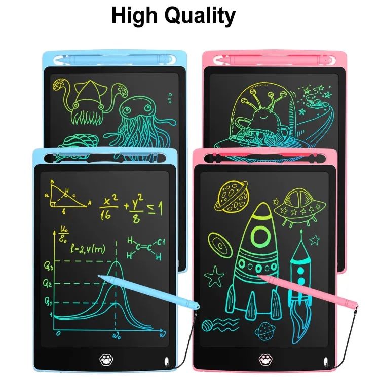 8.5 Inch Multicolor LCD Writing Tablet – Digital Drawing & Writing Pad with Stylus | Reusable Paperless Memo Board for Kids & Adults