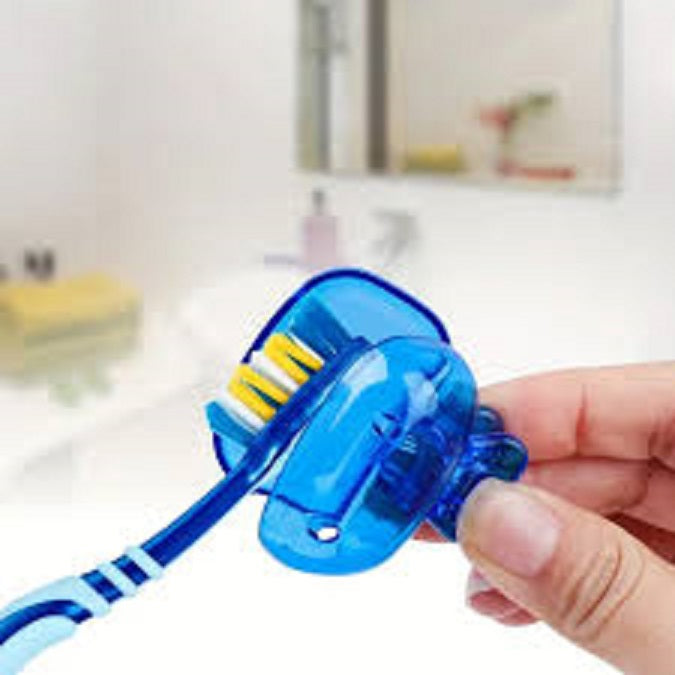 10 Pcs Toothbrush Head Covers | Portable Travel Toothbrush Cap & Hygiene Protector | Anti-Dust Toothbrush Case for Home, Bathroom & Travel Storage