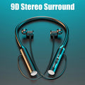 Wireless Neckband Bluetooth 5.2 Headphones | Magnetic Sports Earphones with Mic | Neckband Handsfree Bluetooth Long Battery | Hi-Fi Sound, Noise Cancelling & Waterproof Headset