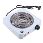 Electric Stove for Cooking | 1000W Single Hot Plate with Adjustable Heat Control | Portable Countertop Cooking Burner with Stainless Steel Heating Coil | Easy to Clean & Travel Friendly