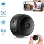 Mini WiFi Smart Security Camera 1080P HD | Night Vision Motion Detection | Wireless Indoor Home Surveillance Camera | Portable Baby & Pet Monitor Cam