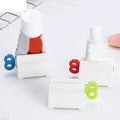 Toothpaste Tube Squeezer & Dispenser Clip | Manual Multi-Function Tube Roller for Toothpaste, Lotion & Cosmetic Cream | Reusable Toothpaste Holder Organizer for Bathroom Accessories