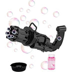 8 Hole Automatic Bubble Gun Toy | Electric Bubble Machine for Kids | Summer Outdoor Bubble Blower Toy for Children