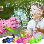 8 Hole Automatic Bubble Gun Toy | Electric Bubble Machine for Kids | Summer Outdoor Bubble Blower Toy for Children