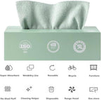 Microfiber Cleaning Cloth – Soft Absorbent Wet & Dry Multi-Purpose Household Towel | Boxed Rags for Kitchen, Home, Car & Surface Cleaning