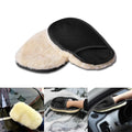 Super Soft Woolen Car Cleaning Glove | Scratch-Proof Wash Mitt for Car Glass & Body | Reusable Microfiber Auto Cleaning Mitt for Car Washing & Detailing in Pakistan