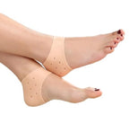 Silicone Heel Protector (2 Pcs) | Soft Heel Pad Silicone & Heel Cushion Sleeve | Heel Cover and Heel Guard for Daily Heel Comfort