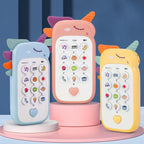Unicorn Baby Silicone Phone Toy | Kids Learning Phone with Music | Soft Touch Pretend Play Phone for Toddlers