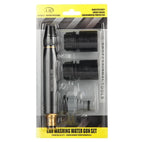 Portable High Pressure Water Spray Gun with Adjustable Nozzle | Car Wash Water Gun & Garden Hose Sprayer | Multipurpose Cleaning Tool with Quick Connector Kit