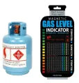 Magnetic Gas Level Indicator | LPG & Propane Gas Cylinder Level Gauge | Fuel Gas Tank Indicator Strip for Household Use