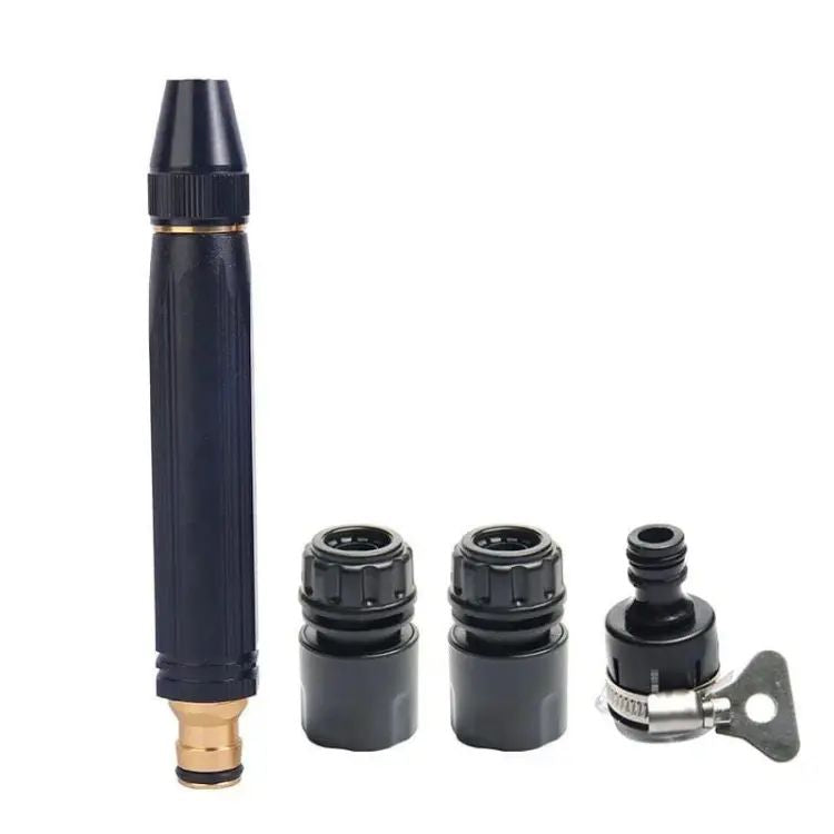 Portable High Pressure Water Spray Gun with Adjustable Nozzle | Car Wash Water Gun & Garden Hose Sprayer | Multipurpose Cleaning Tool with Quick Connector Kit