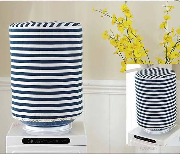 Water Dispenser Bottle Cover | Reusable Fabric Gallon Bottle Dustproof Protector Cloth | Decorative Printed Water Jug Cover for Home & Office | Random Colors and Designs