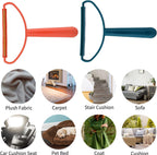 Portable Manual Lint Remover | Reusable Fabric Lint Cleaner Brush for Clothes, Sweaters, Wool & Coats | Pet Hair, Dust & Fuzz Remover Tool for Carpet, Sofa & Clothing Maintenance