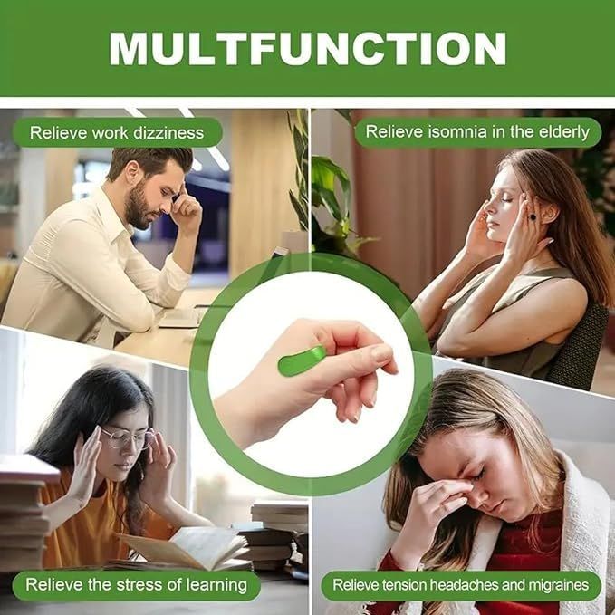 Wearable Hand Acupressure Point Clip | Thumb & Finger Pressure Clip for Relaxation, Stress Relief & Daily Hand Comfort | Portable Manual Hand Massage Tool