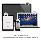 Rechargeable Selfie Ring Light for Mobile | Clip-On LED Ring Light with 36 LEDs | Portable Phone Camera Light for Photos, Videos & TikTok