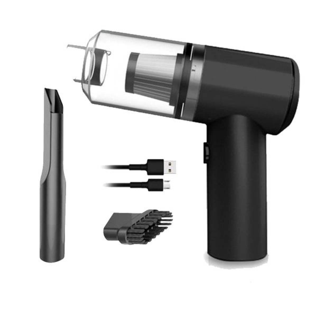 Powerful 2 in 1 Portable Vacuum Cleaner for Car With Wire | Car Charger or Cigarette Socket for Power | removable and washable filter | Lightweight Operates Quietly