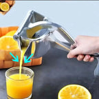 Manual Fruit Juicer – Heavy Duty Hand Press Citrus Squeezer for Orange, Lemon & Lime | Metal Manual Juice Extractor for Home & Kitchen