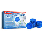 10 Pcs Automatic Toilet Bowl Cleaner Tablets | Powerful Blue Bubble Block Toilet Deodorizer & Stain Remover | Long-Lasting WC Cleaning Tablets for Fresh Fragrance & Hygienic Bathroom Maintenance