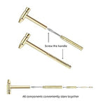 5-in-1 Mini Hammer and Screwdriver Set | Multifunctional Compact Hand Tool Kit for Home, Watch & Jewelry Repair | Portable DIY Repair Tool Set with Small Hammer and Interchangeable Screwdrivers