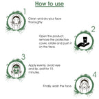 Green Tea Mask Stick 40g | Deep Cleansing Clay Mask Stick for Pores & Oil Control | Purifying Green Tea Face Mask Stick for Daily Skincare