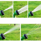 100ft Expandable Flexible Garden Water Hose Pipe with Spray Nozzle | High Pressure Retractable Hose for Car Wash, Lawn, and Home Cleaning | Leakproof Outdoor Flexible Water Pipe