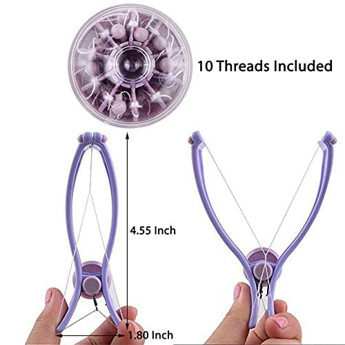 Hair Threading Machine for Women – Manual Facial Hair Remover Tool | Portable Face Threading & Eyebrow Hair Removal Device