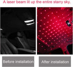 USB Star Light for Car & Room | LED Starry Sky Night Light 5V Galaxy Projector | Car Roof & Ceiling Ambient Mood Lamp – Plug & Play