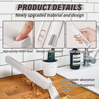 Mini Portable Cleaning Mop | Hand-Free Squeeze Sponge Mop with Absorbent Head | Compact Wet & Dry Mop for Kitchen, Bathroom, Table, Car & Glass | Multi-Purpose Household Cleaning Tool