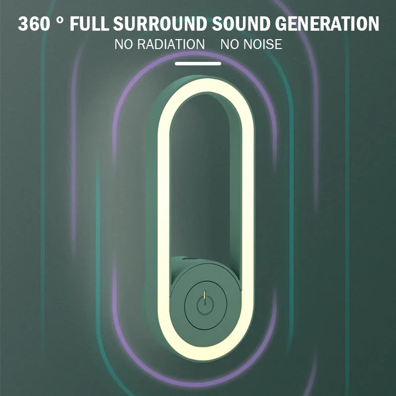 Ultrasonic Mosquito Repellent LED Night Lamp | Electric Indoor & Outdoor Bug Killer Light | Silent Mosquito Catcher Lamp with Soft Eye Protection Glow | USB Insect Trap for Home & Bedroom