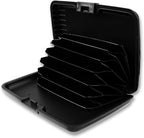 Aluminum Waterproof Card Holder Wallet | Slim Unisex Card Case for Men & Women | Pocket-Size Travel Credit Card Organizer with Anti-Dust Design