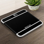 180kg Digital Body Weight Scale – Smart Electronic Glass Bathroom Scale with LED Display | Accurate Slim Household Floor Scale for Home Fitness