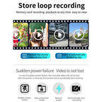 Mini WiFi Smart Security Camera 1080P HD | Night Vision Motion Detection | Wireless Indoor Home Surveillance Camera | Portable Baby & Pet Monitor Cam