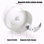 Mini Garlic Chopper | Manual Hand Pull Food Processor for Vegetables, Onion & Meat | Compact Kitchen Chopper & Multi-Purpose Mini Food Cutter