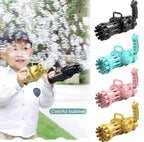8 Hole Automatic Bubble Gun Toy | Electric Bubble Machine for Kids | Summer Outdoor Bubble Blower Toy for Children