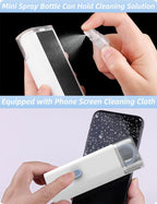 7-in-1 Computer Keyboard Cleaning Brush Kit | Earphone Cleaning Pen & Keycap Puller Tool | Portable Multi-Purpose Gadget Cleaner for Laptop, PC, Monitor & Mobile Accessories