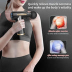 Professional Deep Tissue Massage Gun | Handheld Electric Muscle Massager | Rechargeable Portable Massage Gun for Neck, Back & Full Body Relaxation